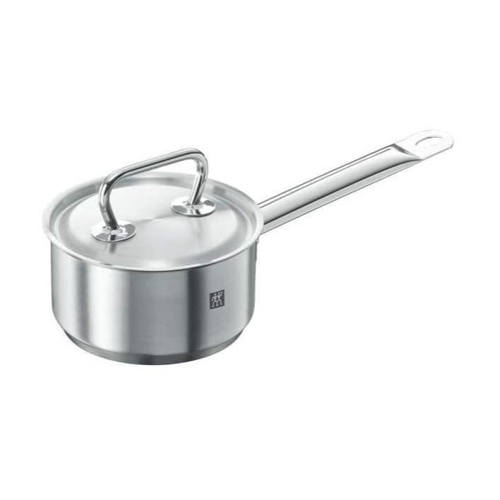 Quánh Có Nắp Inox ZWILLING Twin Classic Stiel Topf, Size 14cm, Quánh Chính Hãng, Dùng Cho Mọi Loại Bếp, Phong Cách Thiết Kế Hiện Đại, Hàng Chính Hãng