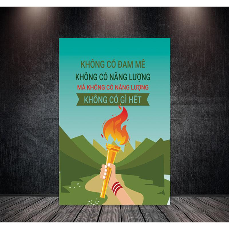 Tranh trang trí treo tường tạo động lực-KAGR156