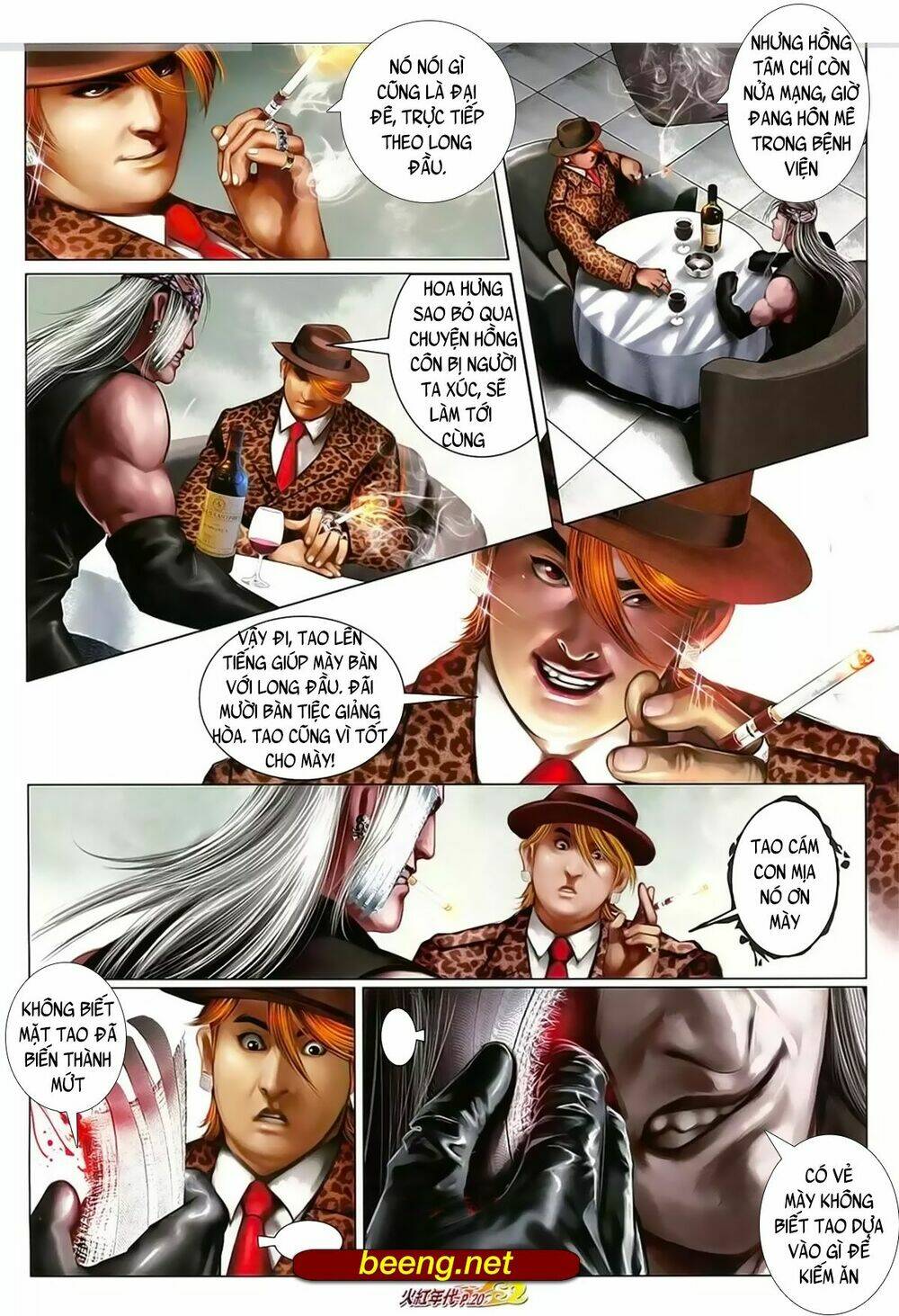 hỏa hồng niên đại hắc cốt đường chapter 1018 19
