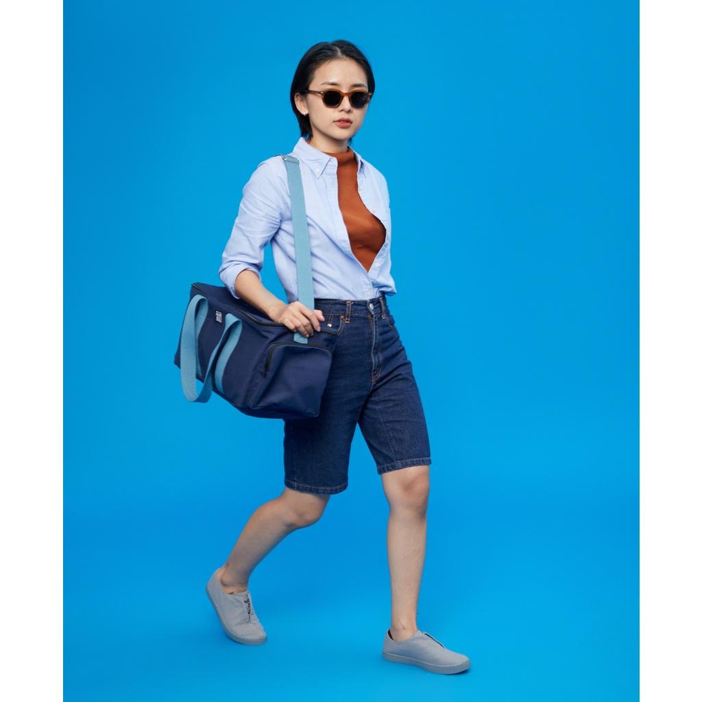 Jamlos Mini Trip Duffle - Túi hộp du lịch tập gym vải canvas nhiều ngăn xách tay đeo chéo thời trang năng động