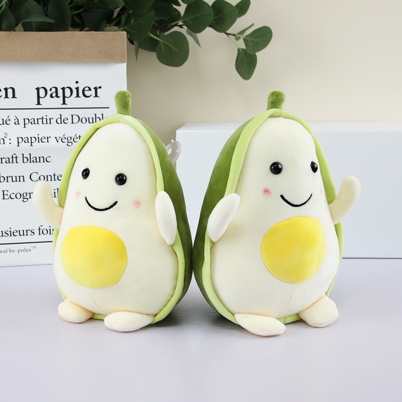 Gấu Bông Trái Bơ Xanh Vàng Hello 25cm
