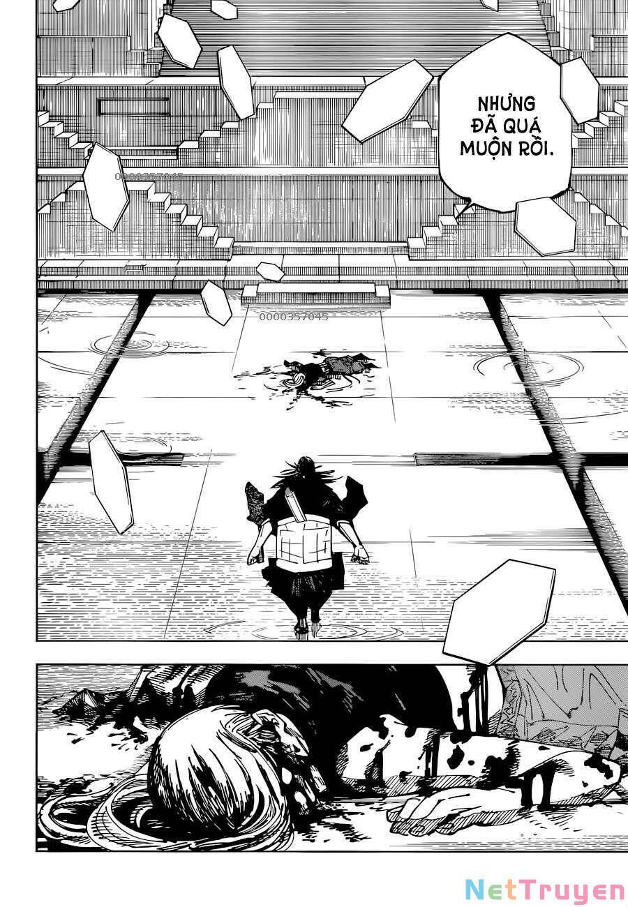 jujutsu kaisen - chú thuật hồi chiến chapter 206 14