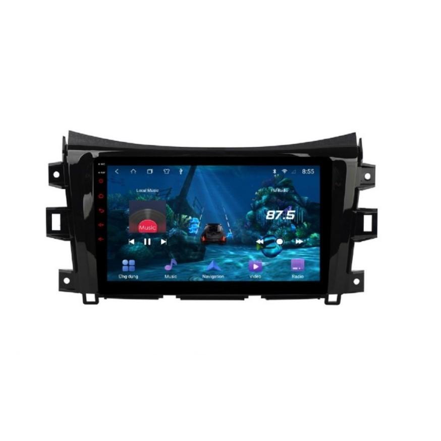 Màn hình andrnoid 10. cho xe NISSAN NAVARA , màn hình kết nối wifi, sử dụng dữ liệu di động từ điện thoại