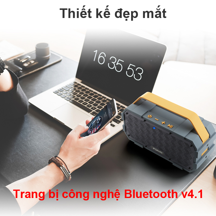 Loa Bluetooth SAUIN S20 Công suất thực 20W