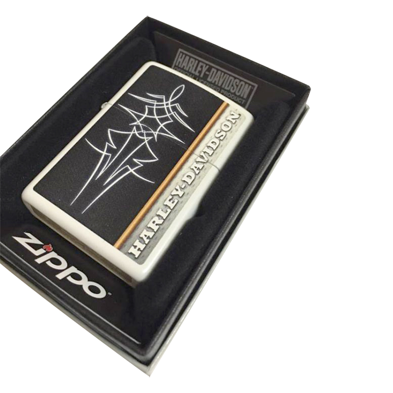 Bật Lửa Zippo 28978 Harley Davidson White Matte