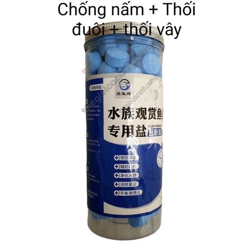 MUỐI VIÊN 4 MÀU TỐT CHO CÁ CẢNH – HỦ 1KG