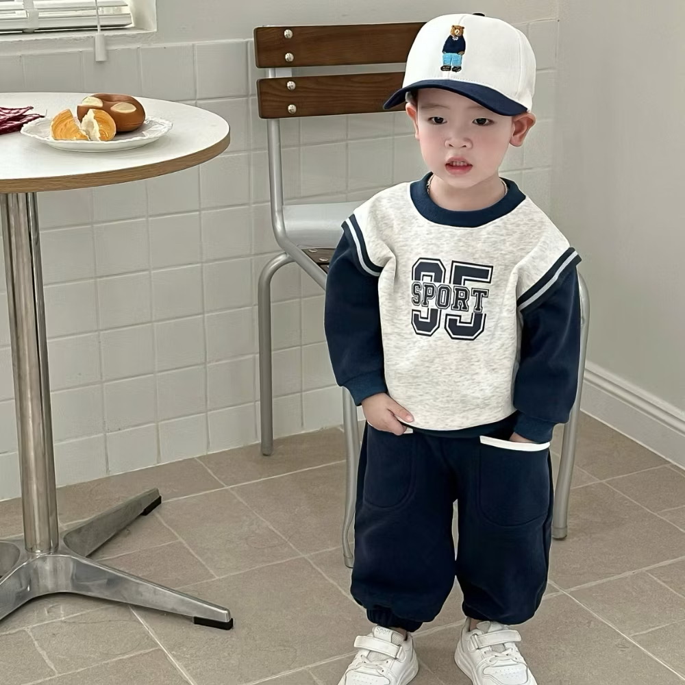 Set Áo Giả Gile Thể Thao Kèm Quần Nỉ Cho Bé Trai 1-8 Tuổi Dành Cho Bé Trai