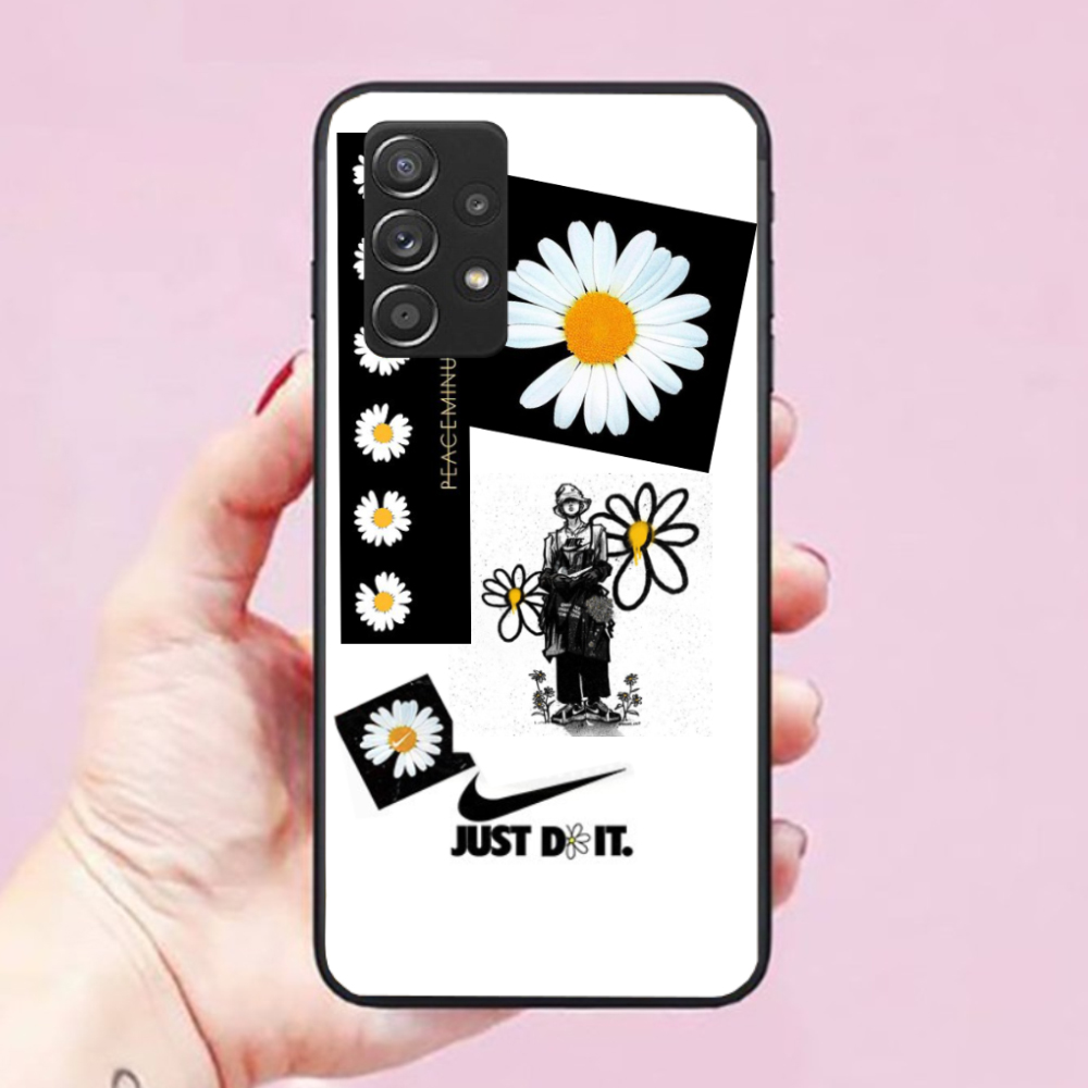 Ốp lưng điện thoại dành cho Ốp Lưng Samsung Galaxy A52-5G Hình Hoa Cúc