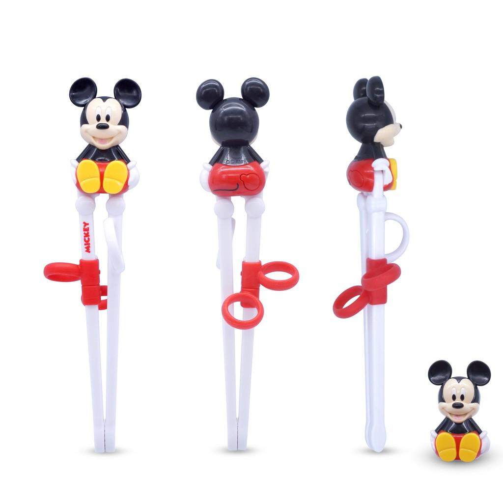 Bộ muỗng đũa tập ăn 3D nhân vật hoạt hình Disney- Micky,Minnie ( 3 món)