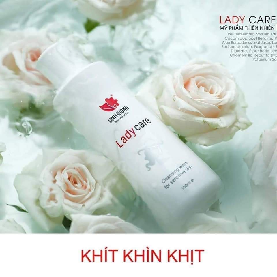 Dung Dịch Vệ Sinh Lady Care Linh Hương làm hồng, se khít vùng kín, hết viêm ngứa