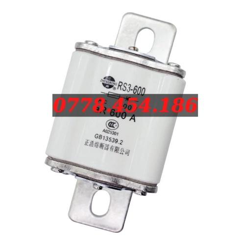 Cầu chì Zhengrong RS3-600 aR 450A 500A 550A 600A 500V-120KA