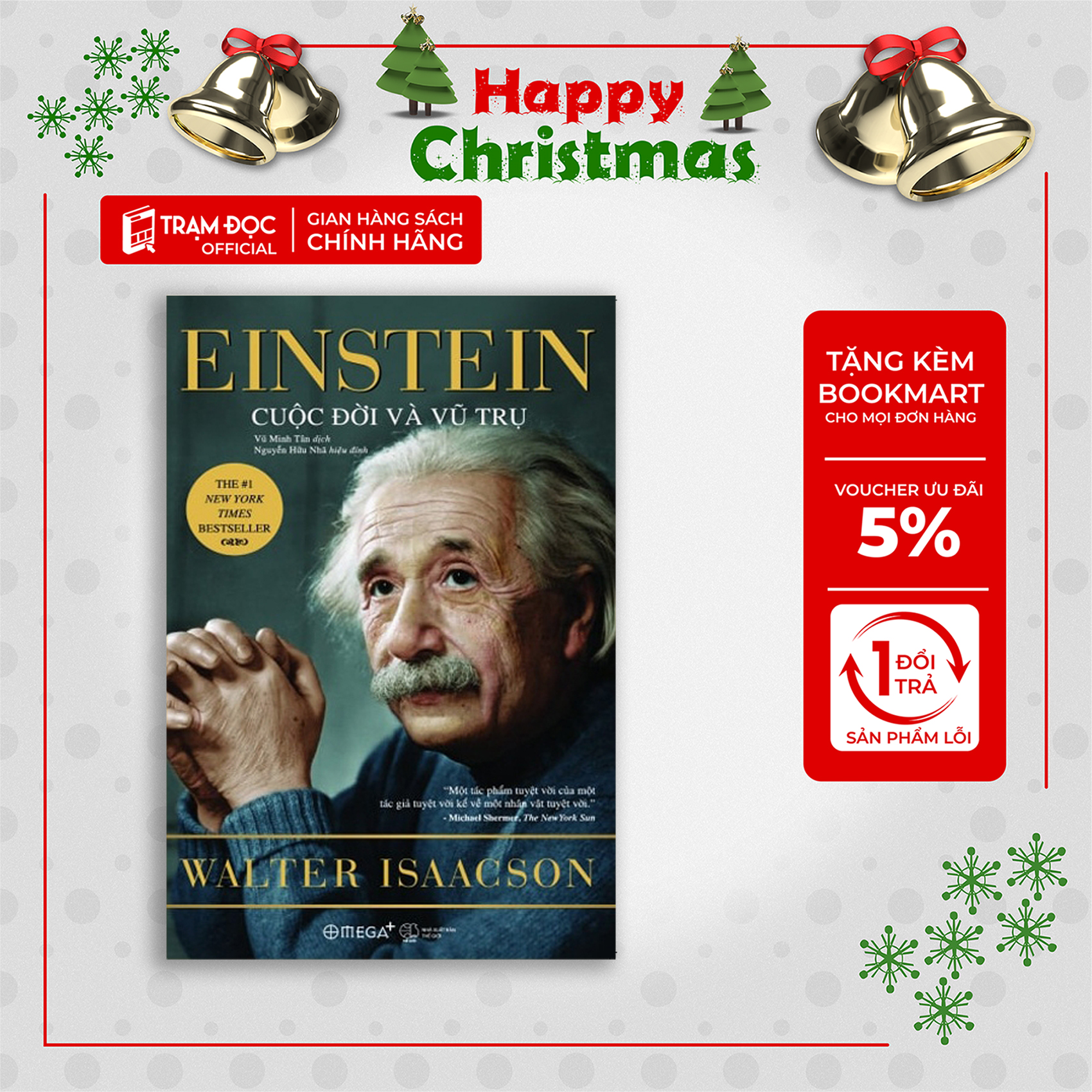 Trạm Đọc Official | Einstein - Cuộc Đời Và Vũ Trụ