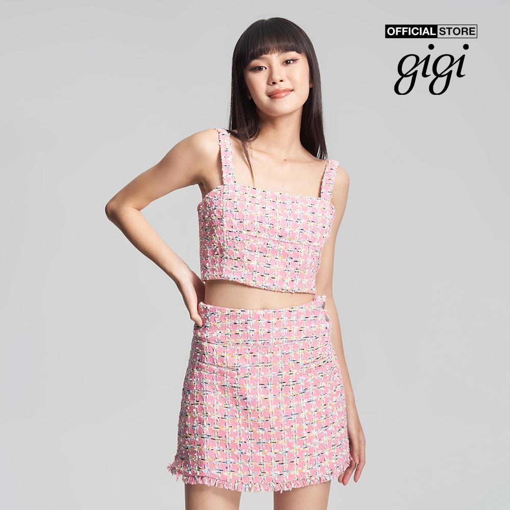 GIGI - Áo croptop nữ hai dây bản vừa thời trang G1201T231227