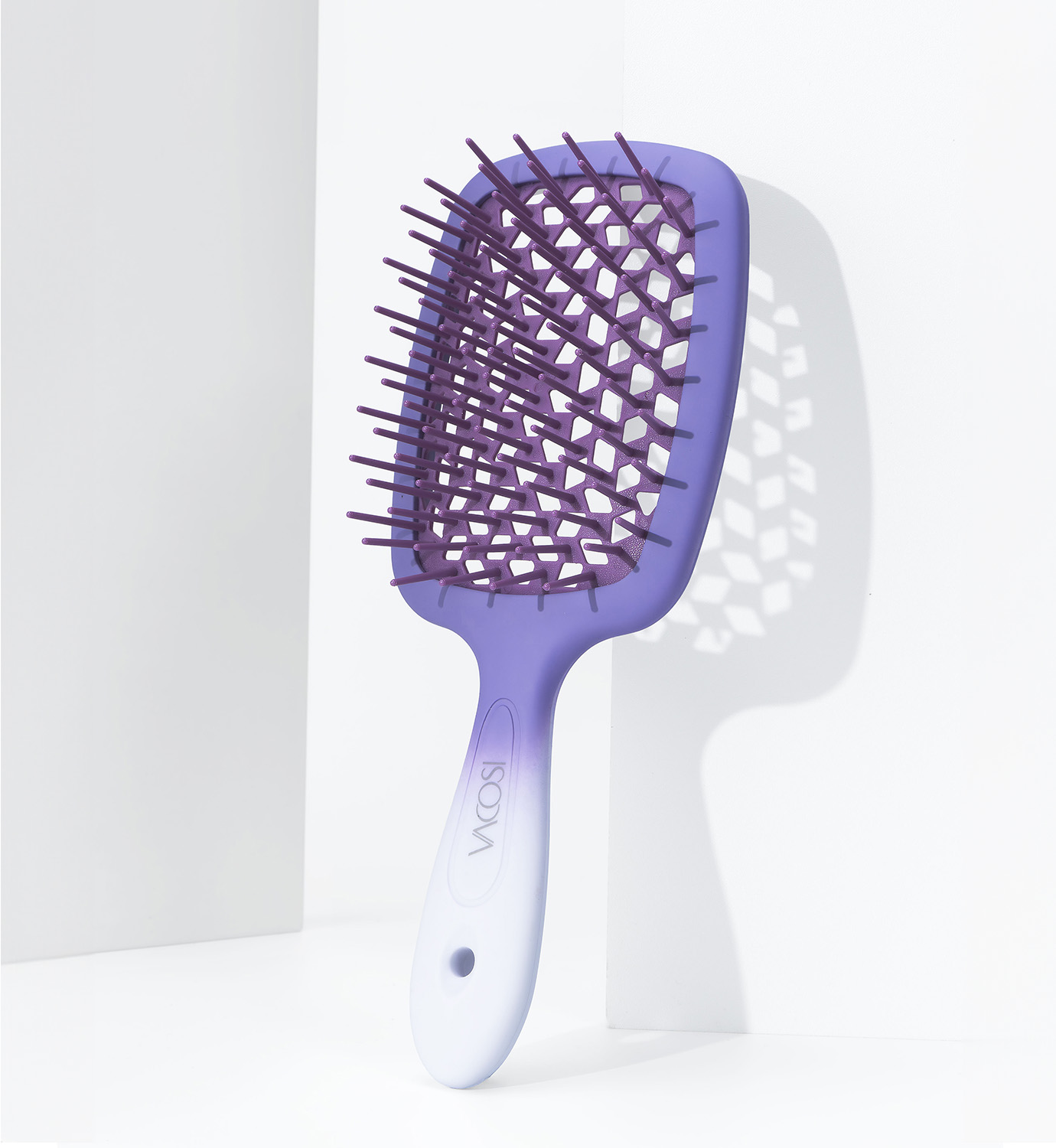 Lược lưới massage &amp; gỡ rối tóc ướt VACOSI HOLLOW OUT PADDLE DETANGLER - C20