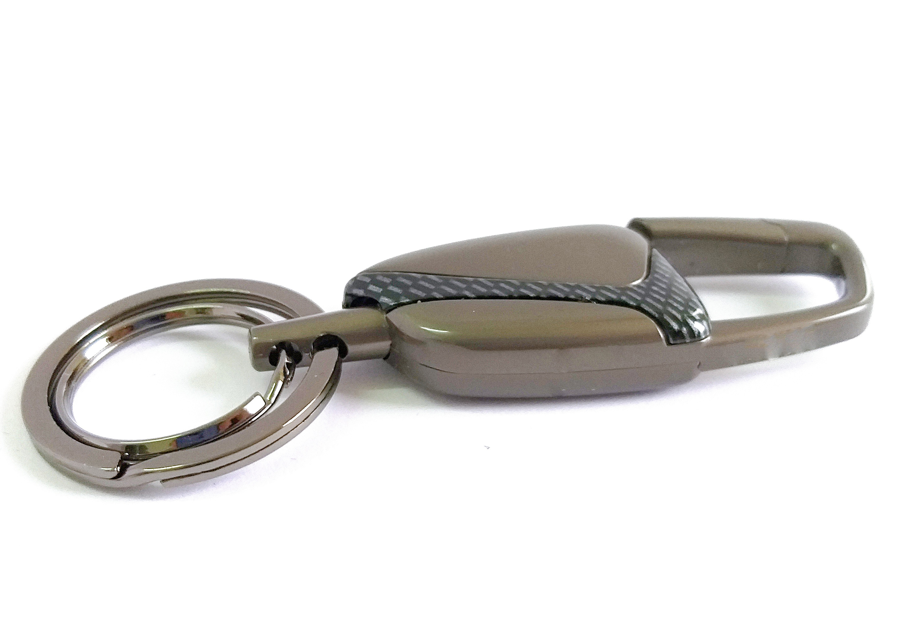 Móc khóa ô tô cao cấp Jobon ZB-190-Xám