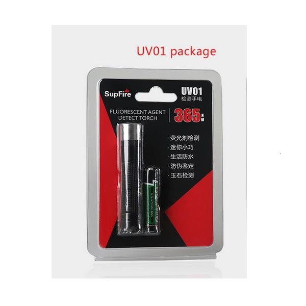 Đèn pin UV cực tím Supfire UV01