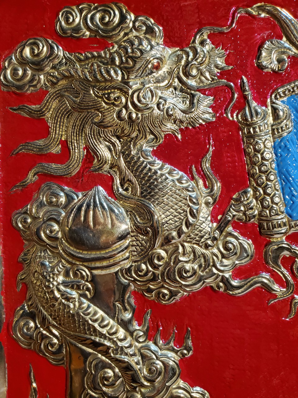 Tranh thờ gia tiên – Cửu Huyền thất tổ