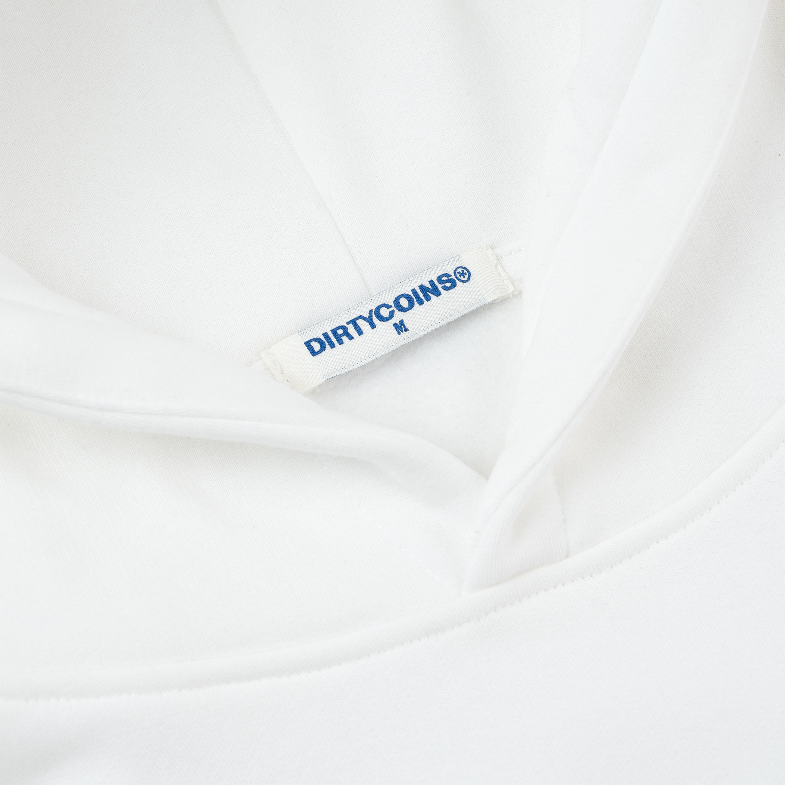 Áo Khoác DirtyCoins Nothing Changes' Oversized Hoodie - White