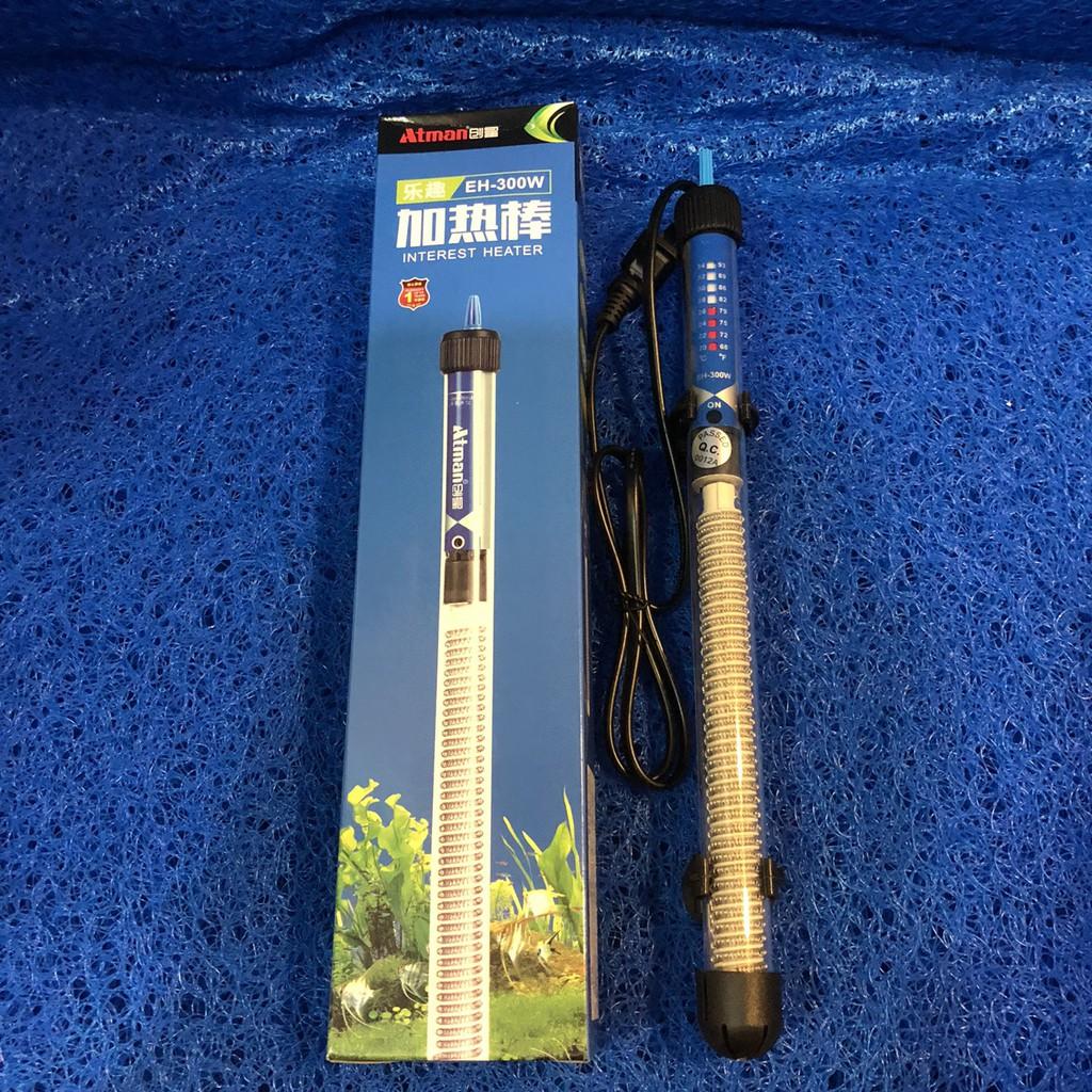 MÁY SƯỞI THỦY TINH ATMAN EH 100W/200W/300W CHO BỂ CÁ CẢNH