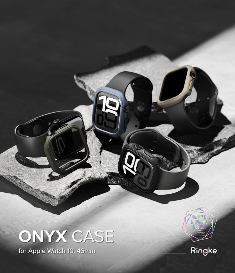Ốp dành cho Apple Watch 10 RINGKE Onyx 46mm - Hàng Chính Hãng