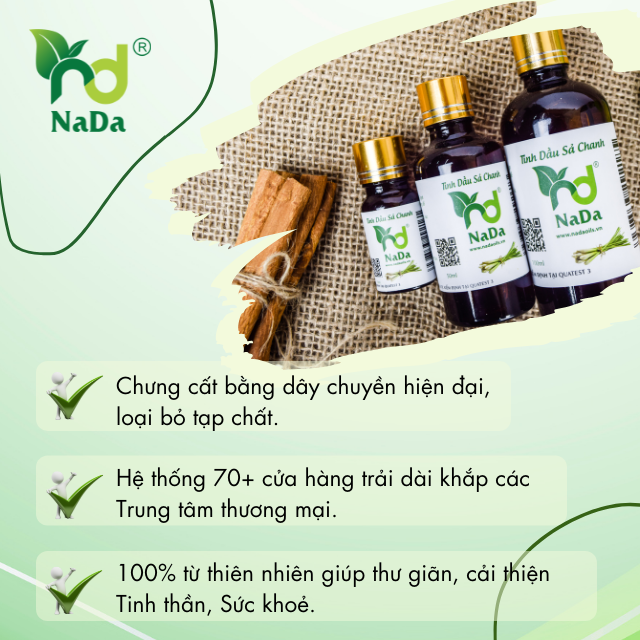 Tinh dầu trà xanh nguyên chất Nada