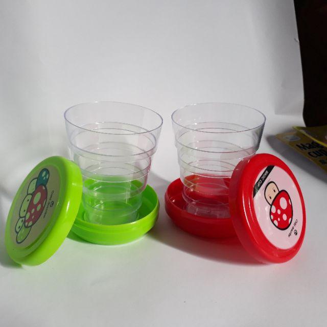 Bộ 2 cốc gập gọn du lịch tiện lợi