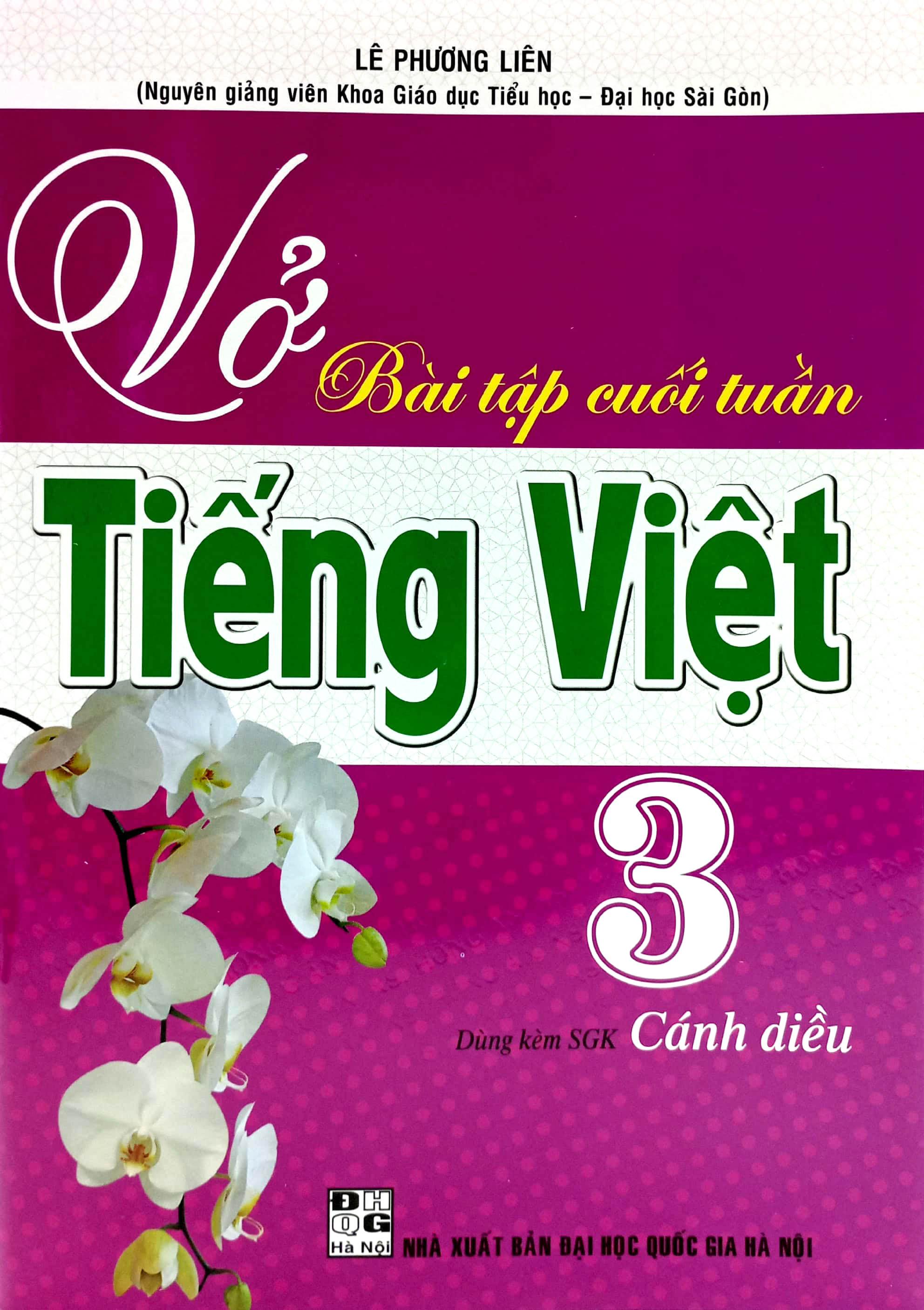 Vở Ôn Tập Cuối Tuần Tiếng Việt 3