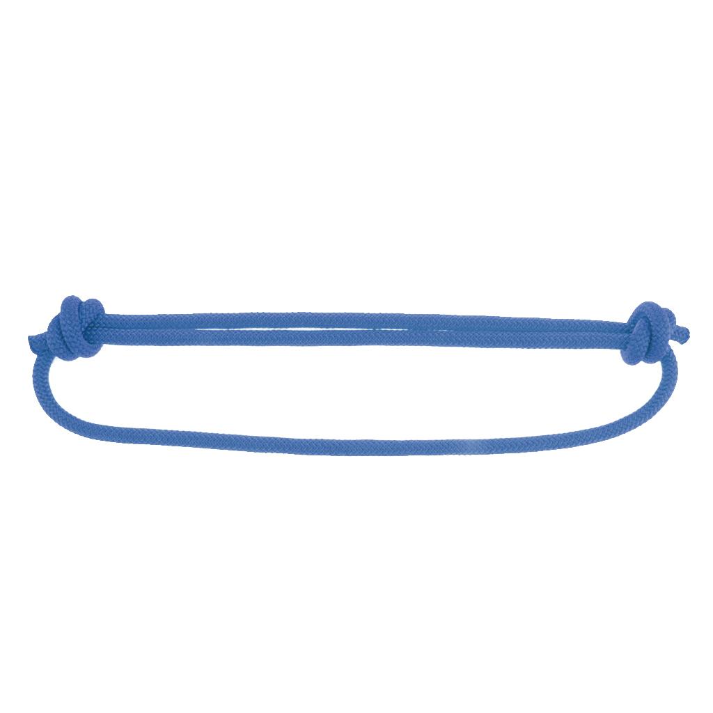 2x6mm Heat Resistant Rock Climbing Knotted Pre-sewn Prusik Cord Blue