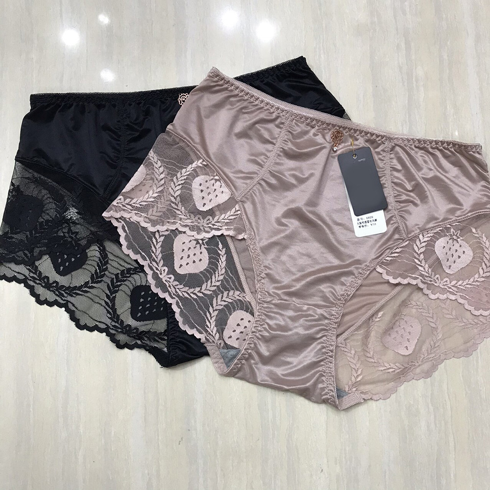 Combo 3 Quần Lót Nữ Thun Lạnh Pha Ren,Siêu Nhẹ,Mềm Mại, Cạp Cao Giúp Gen Bụng Dưới,Không Lộ Viền