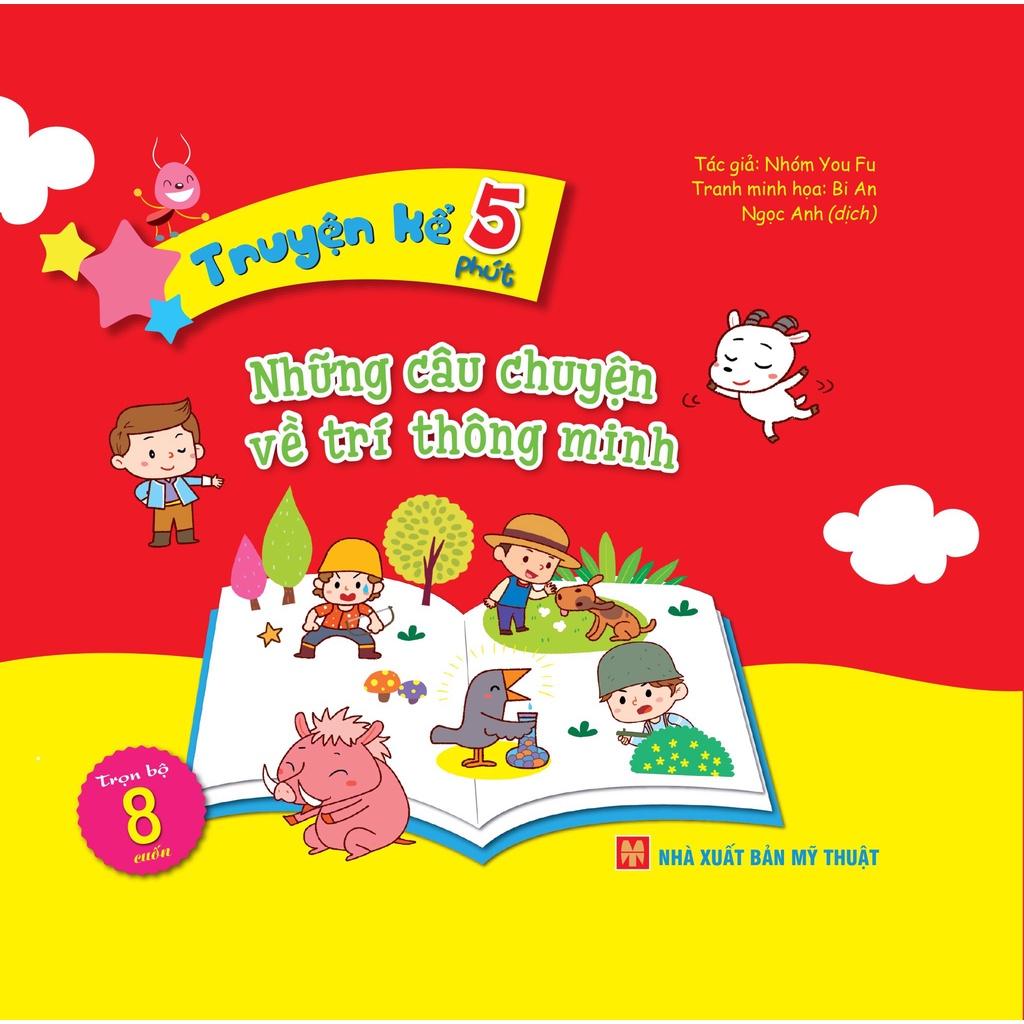 Sách: Combo Truyện Kể 5 Phút - Trọnbộ 8 Cuốn - TSTN