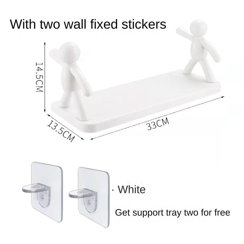 Giá Đựng Đồ Gắn Tường Không Cần Khoan Tiện Dụng Cho Nhà Tắm