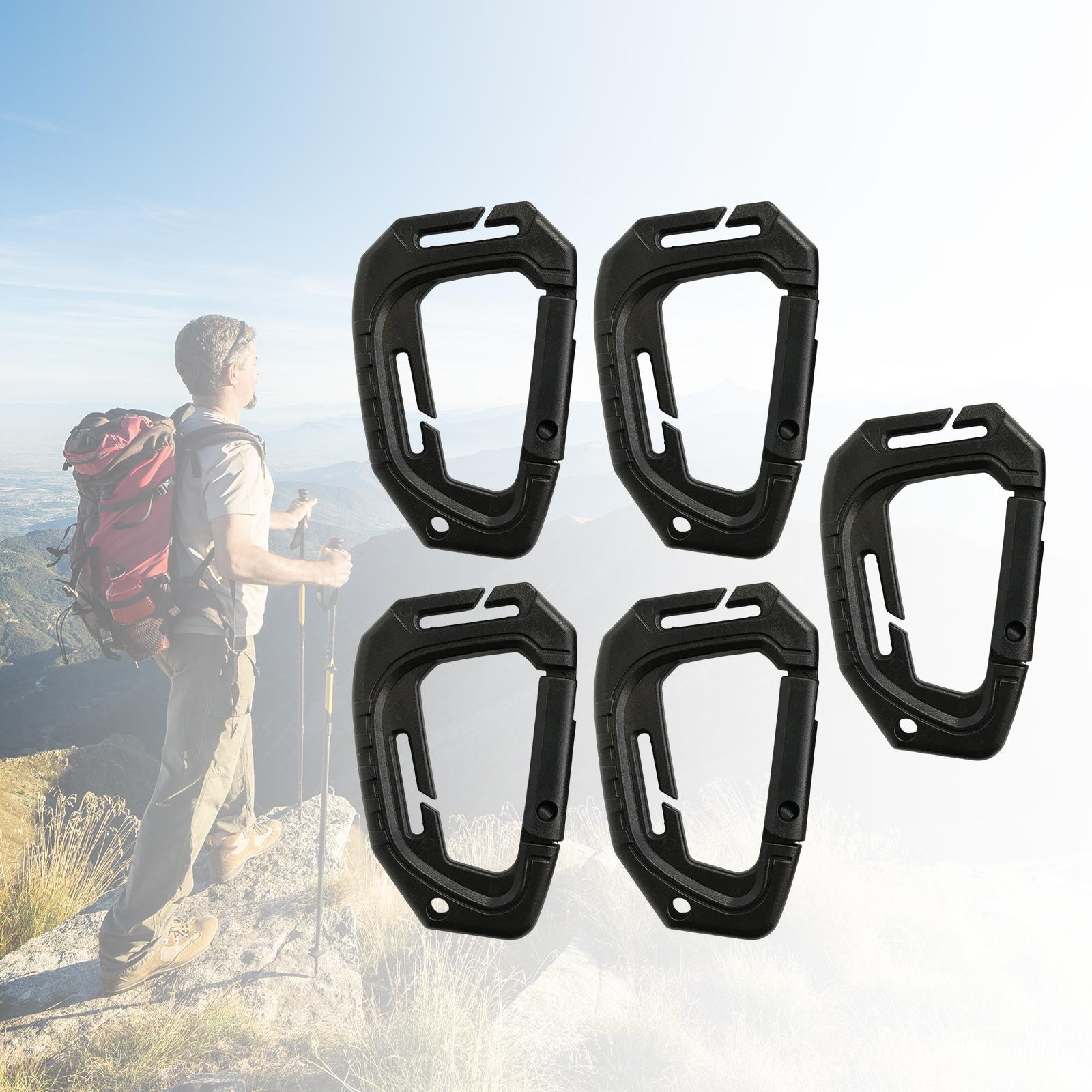 5Pcs Small Carabiner Clip Parts Keychain Carabiners for Backpack Outdoor