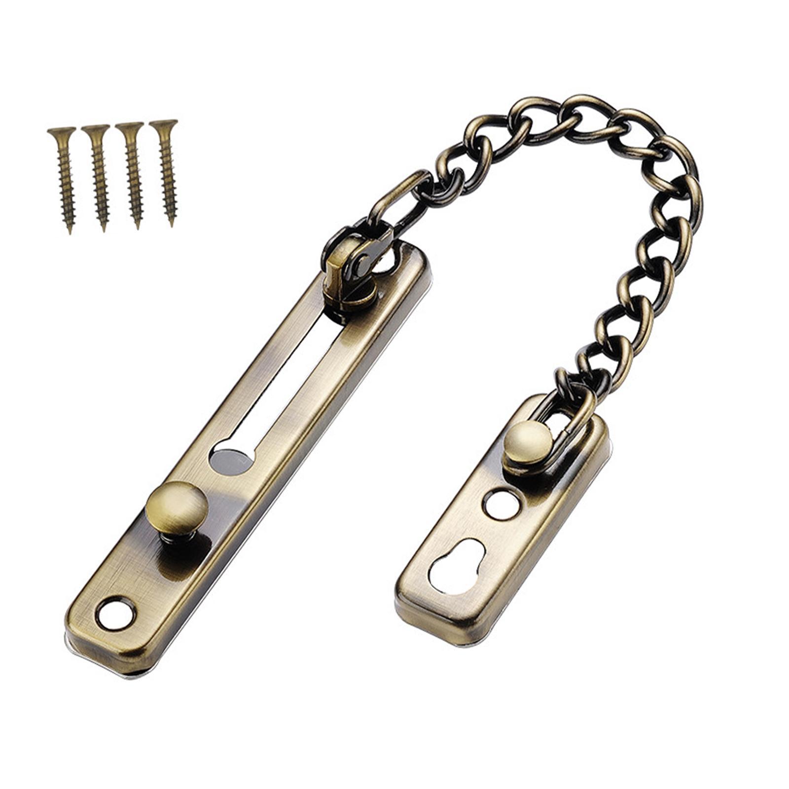 Stainless Door Chain Lock Home Bedroom Hotel Family Chain  for Door