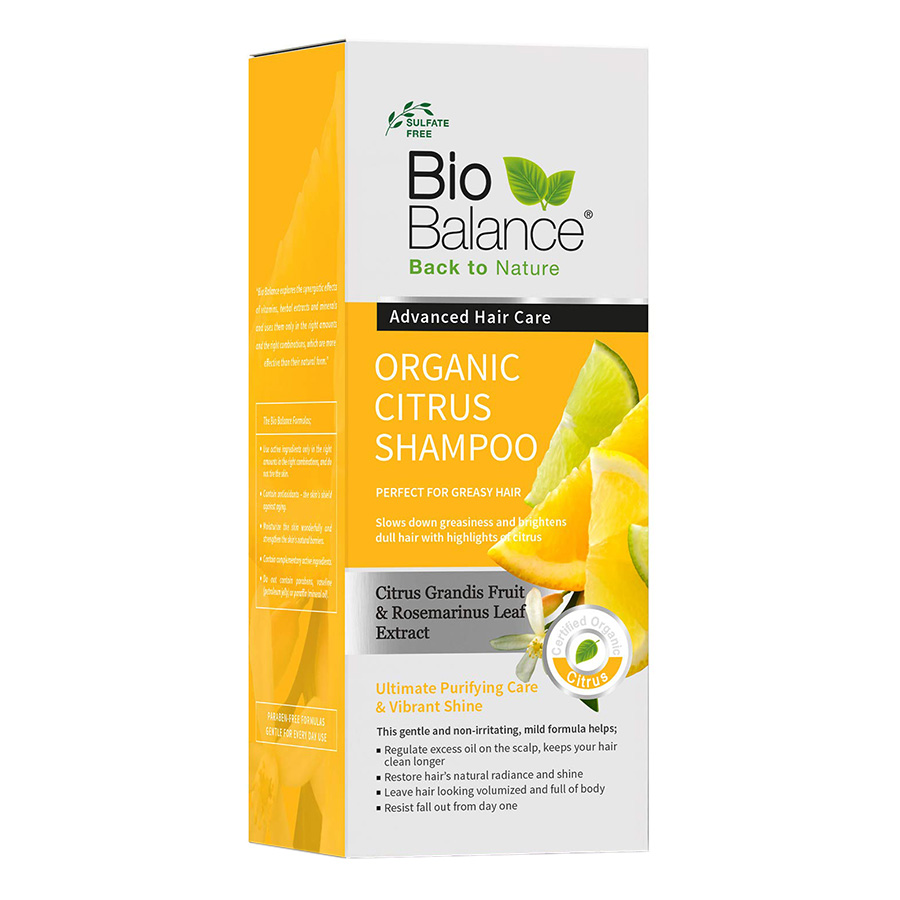 Dầu Gội Đầu Mọc Tóc Nhanh Tinh Dầu Chanh Bio Balance 150ml