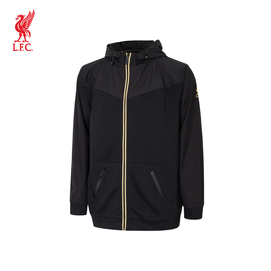 Áo khoác thể thao nam Lfc Int Fabric Mix Zip Through - Liverpool Fc - A15782