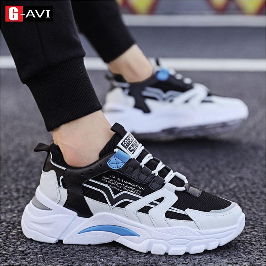 Giày sneaker nam tăng chiều cao mẫu mới phong cách trẻ trung năng động hot trend 2021 AVi364