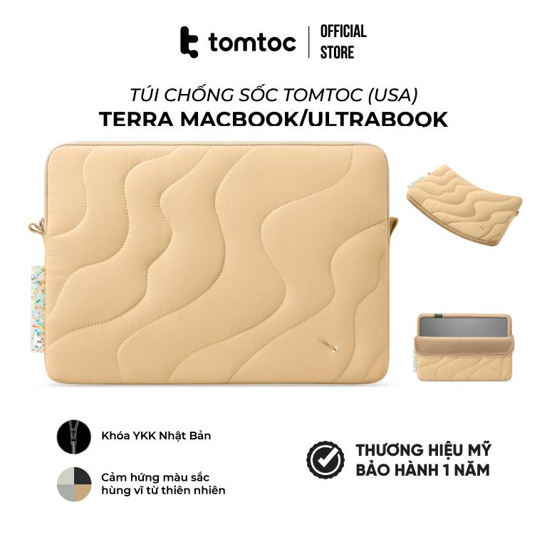 Túi Chống Sốc Tomtoc (USA) Terra cho Macbook/ Ultra 13/14/15/16 - Hàng chính hãng