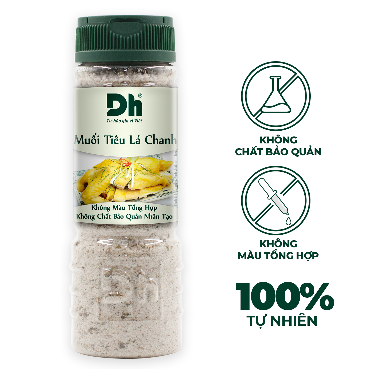 Muối Tiêu Chanh 120gr Dh Foods 