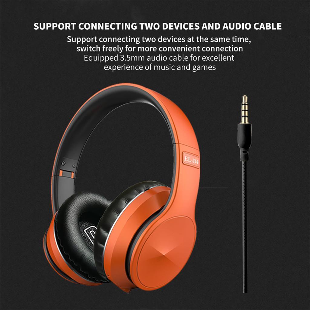 Headphones Headset w/Mic FM Radio /Work/Gaming