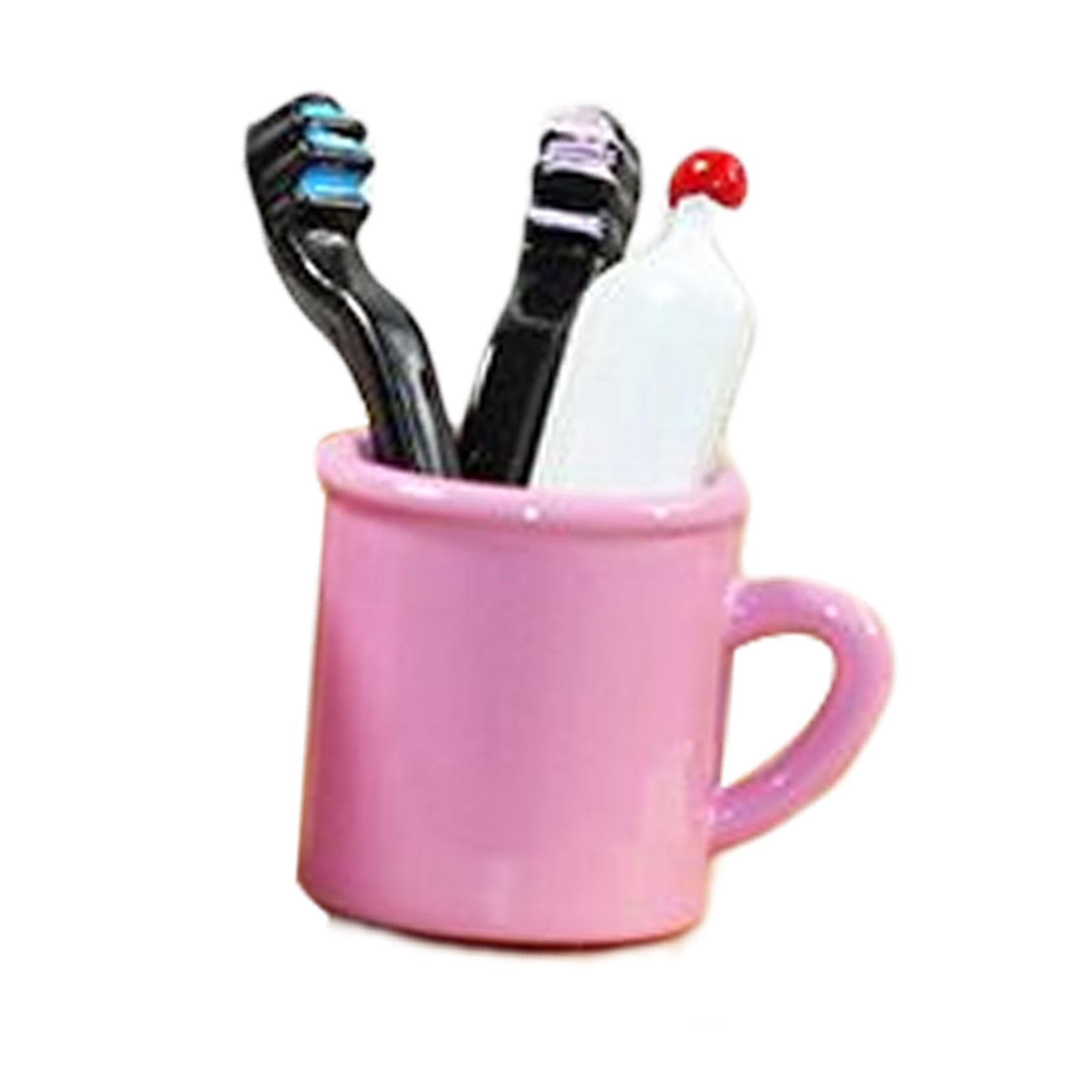 Miniature Dollhouse Bathroom Accessories DIY Scene Model for Decor