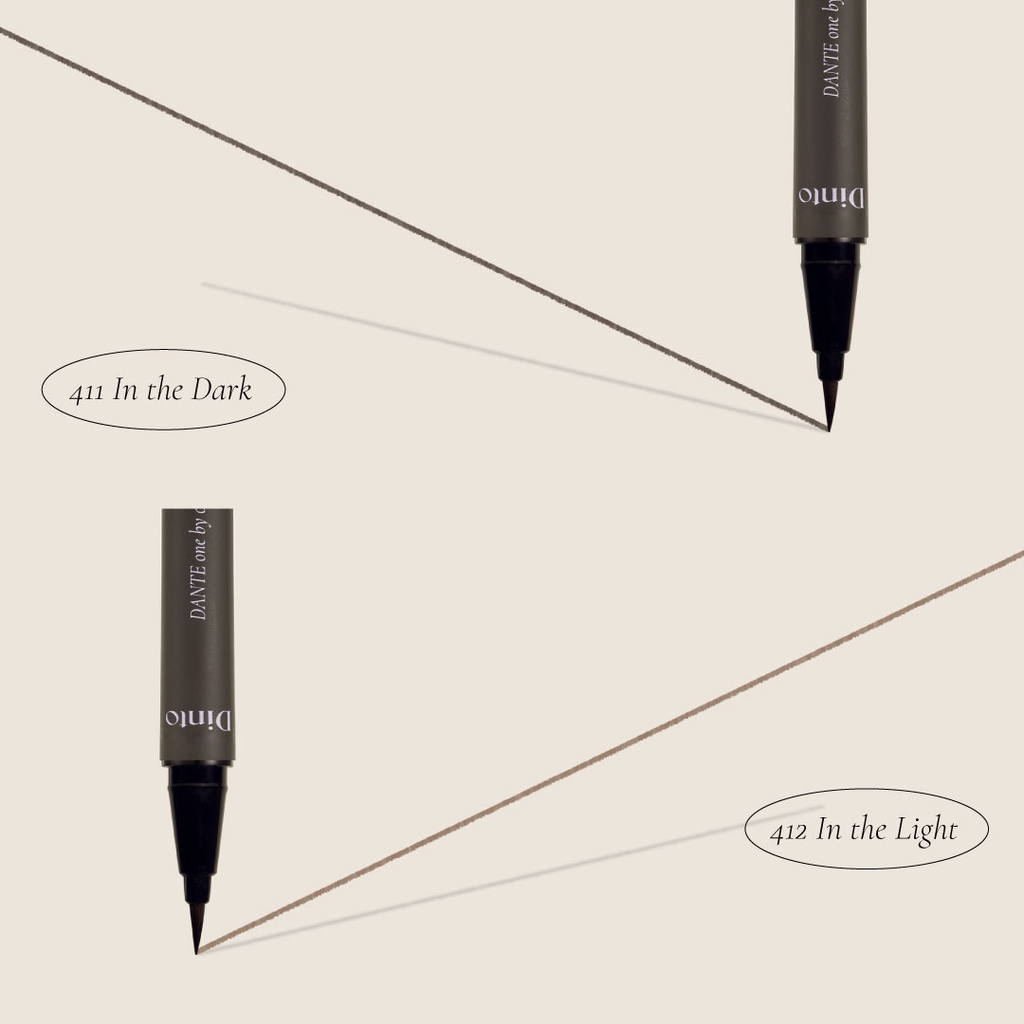 Bút Kẻ Mắt Chống Nước DINTO Dante One By One Eye Definer 2 màu