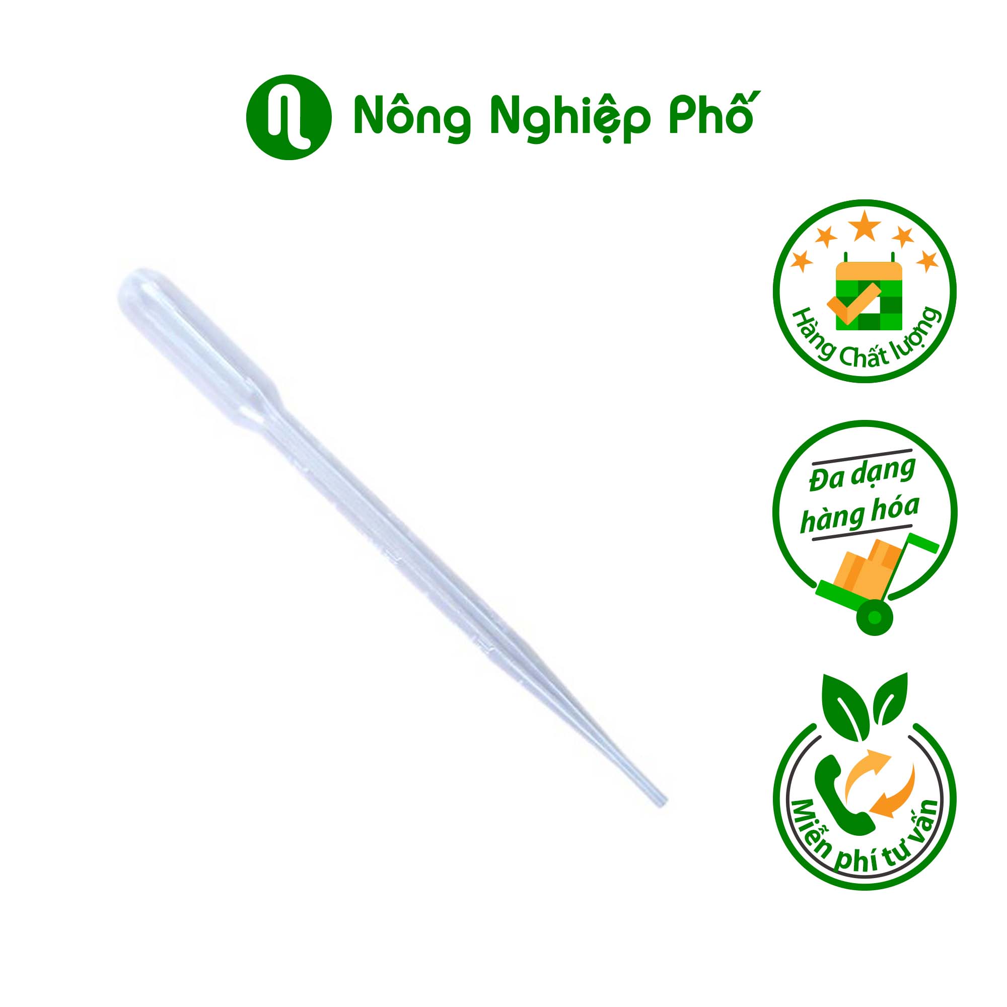 Pipet  phân, thuốc