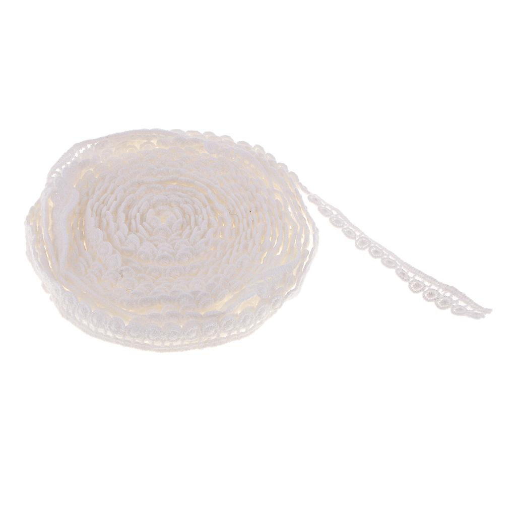 5 Yards Pom Pom Ball Fringe Trim Ribbon DIY Crafts Supplies for Wedding Dress, Garment, Jeans, Sewing Accessories