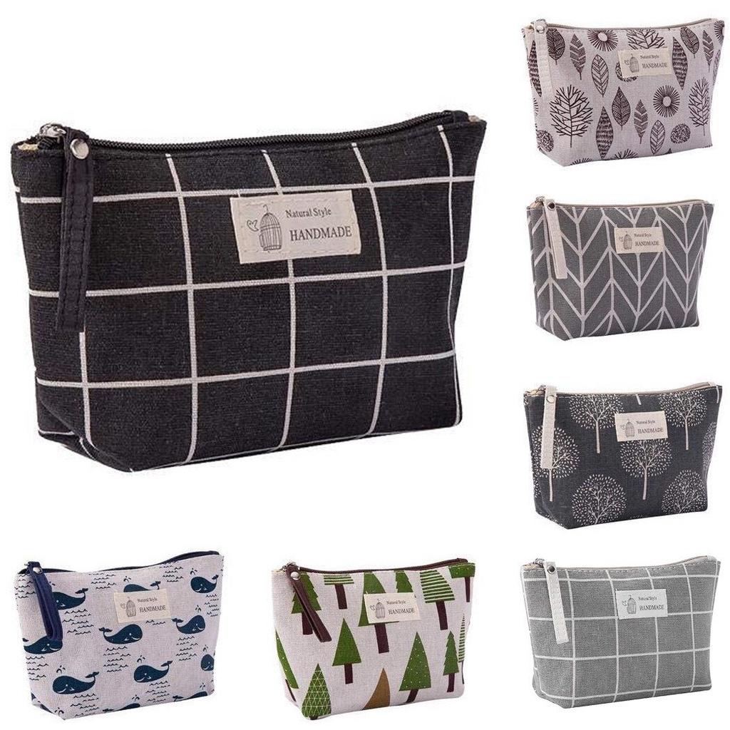 Cotton Linen Large-Capacity Cosmetic Storage Bag Multi-function Travel Cosmetics Organizer Escritori органайзер для косметии