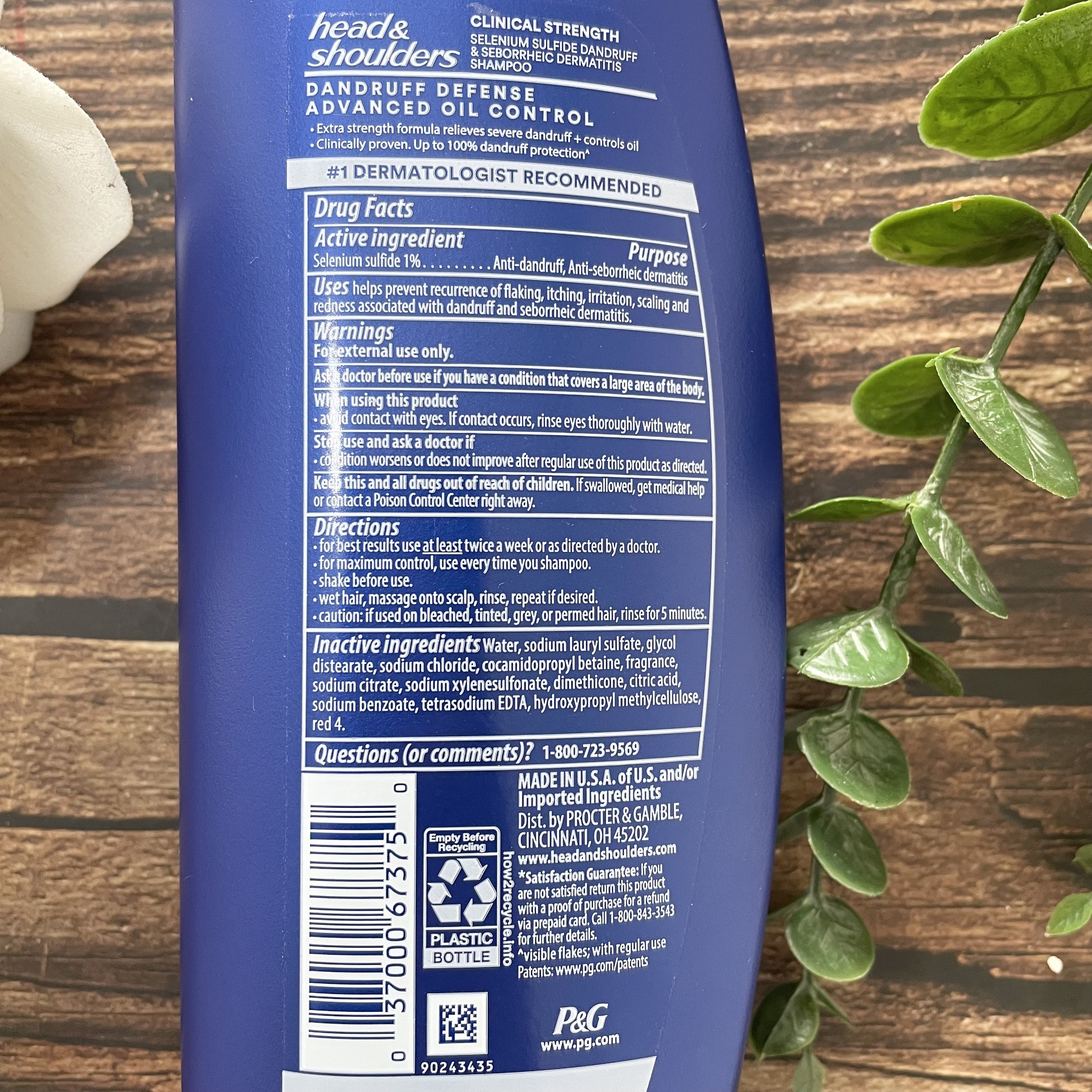 Dầu gội đầu Head&Shoulders Clinical Strength Shampoo ngăn gàu khỏe tóc 400ml mẫu mới