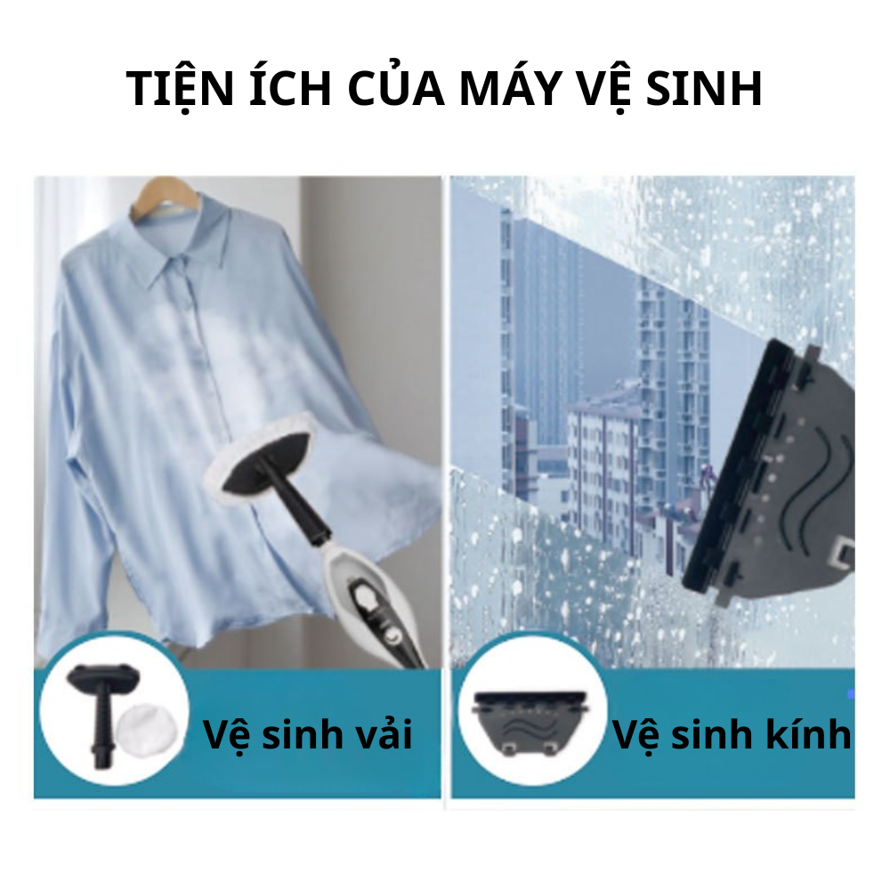 Máy lau nhà hơi nước Lumabella LB-63031 công suất cao 2000W, áp suất cao, thiết kế thông minh, dễ dùng, làm nóng nhanh - DELIYA - HÀNG CHÍNH HÃNG