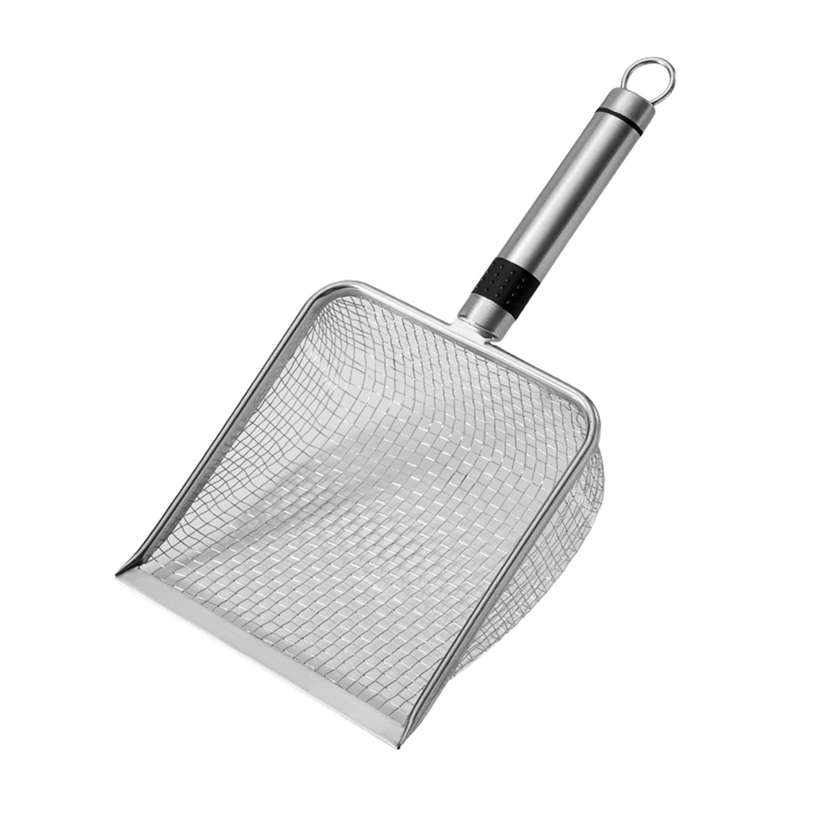 Cat Litter Scooper Pet Sifter Scooper Cleaning Tools Sand  with Handle Sand Sifter Litter Scooper for Fast Sifting Hamster Aquarium Kitten