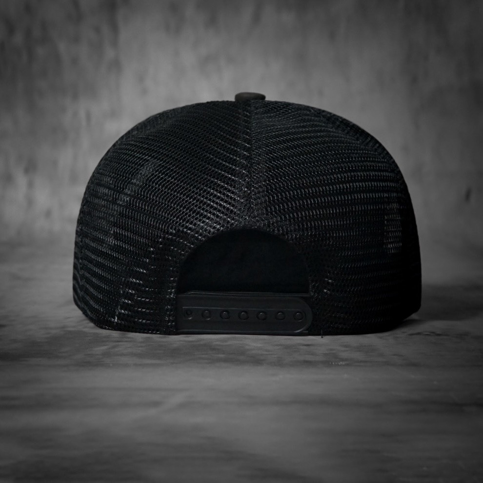 [ Miễn ship / giảm giá ] MŨ NÓN LƯỠI TRAI NAM NỮ SNAPBACK VÀNH PHẲNG LOGO NỔI CÁ TÍNH- đen xanh rêu