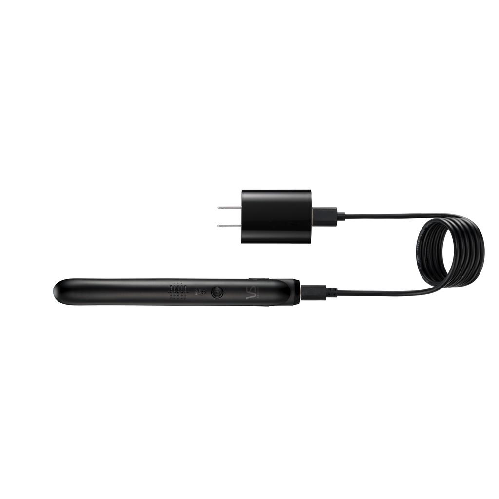 Máy duỗi tóc không dây VS Sassoon VSI Mini cáp sạc USB màu đen