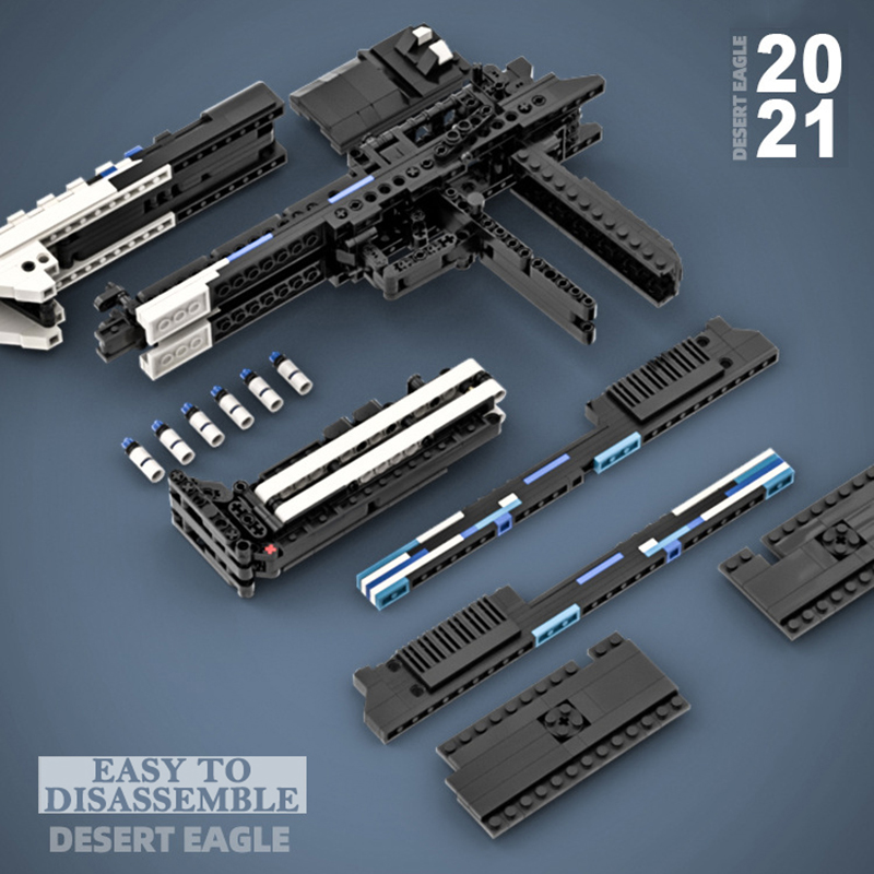 Đồ Chơi Lắp Ráp Kiểu LEGO Mô Hình CSGO Súng Lục Desert Eagle Black Ice 900+ Mảnh Ghép - Bản Thiết Kế Tiêu Chuẩn Của Kevin183